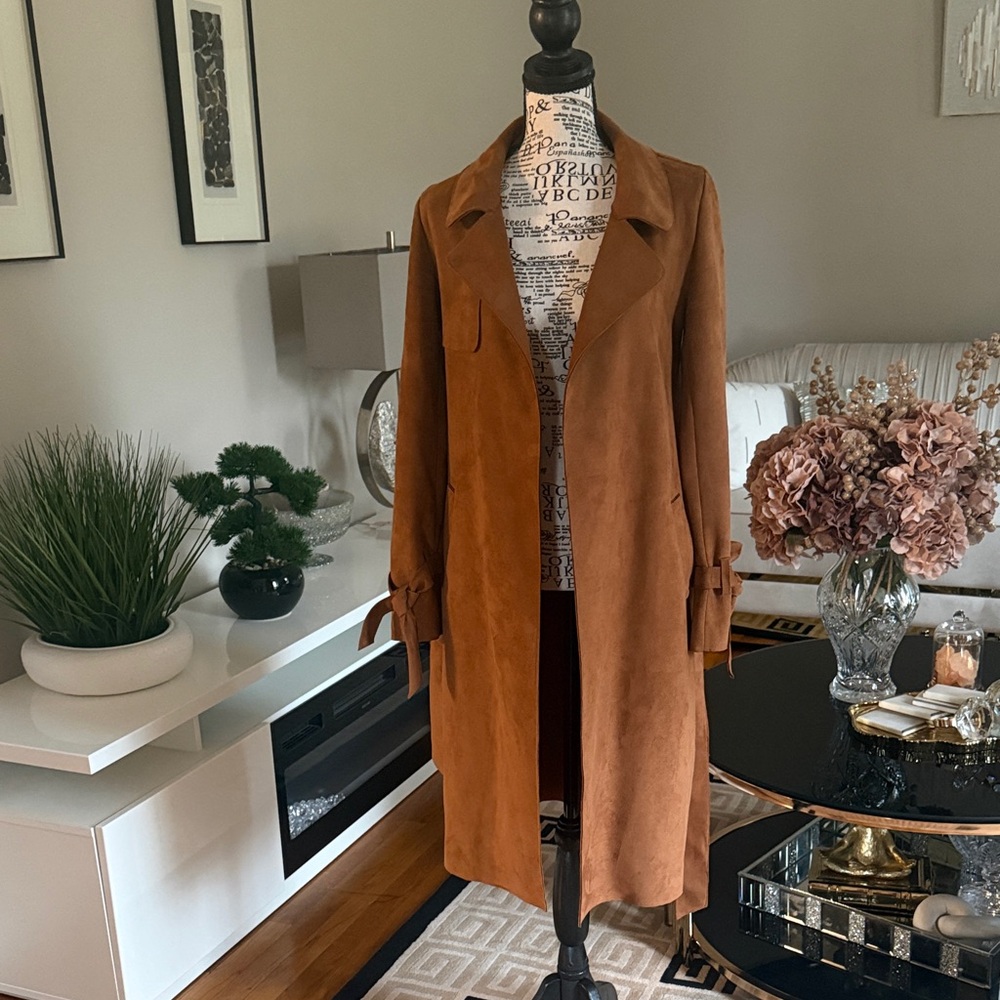 New Look Brown Trench Coat